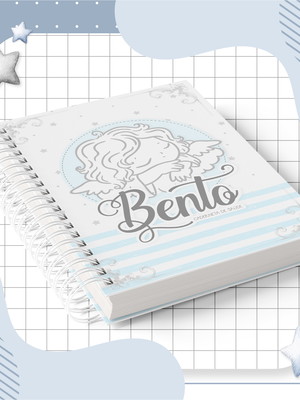 Caderneta de vacinação personalizada anjo