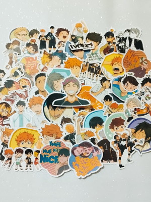 Adesivos decorativos haikyuu