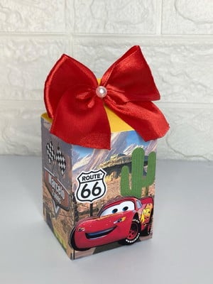 Lembrancinha para festa caixa milk - tema carros