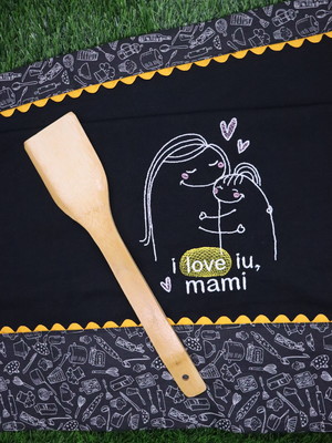 Kit dia das mães "o love iu mami"