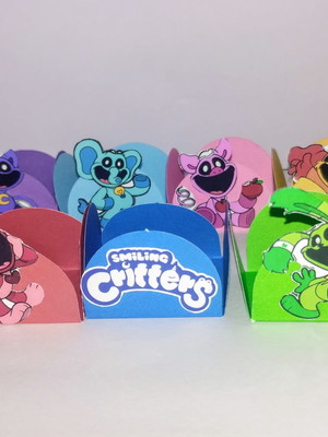 Forminhas smiling critters - 50 unidades