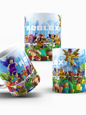 Caneca polímero roblox
