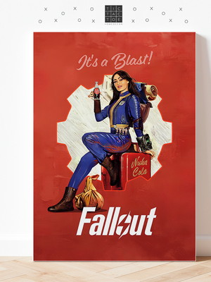 Quadro mdf fallout nuka cola