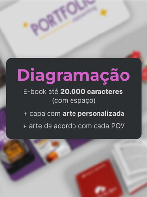 Diagramação do seu livro!