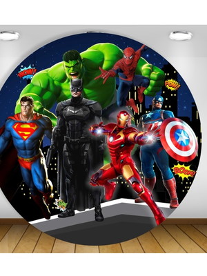 Painel batman super heróis