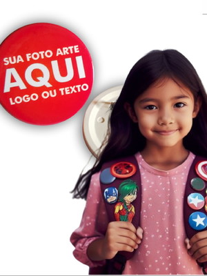 Boton alfinete botton personalizado 2,5cm