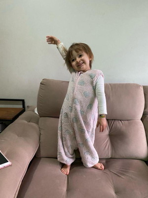 Saco de dormir infantil primeiros passos