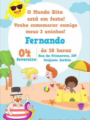Convite mundo bita