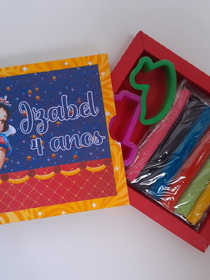 Kit massinha branca de neve