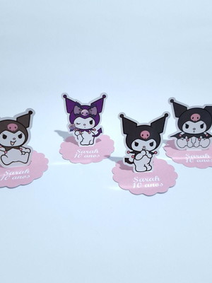Aplique 3d kuromi