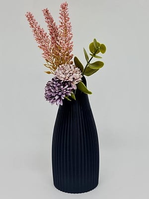 Vaso 3d diagonal sutil - 15 cm