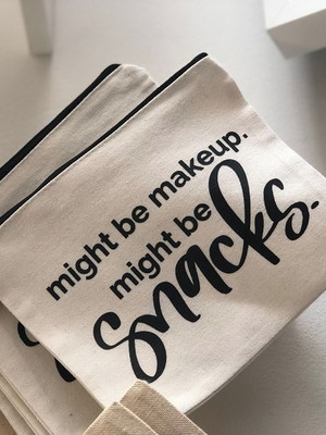 Sacos personalizados com ziper - 7x10cm
