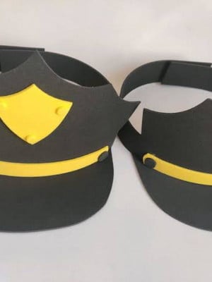 Pacote com 10 viseira policial