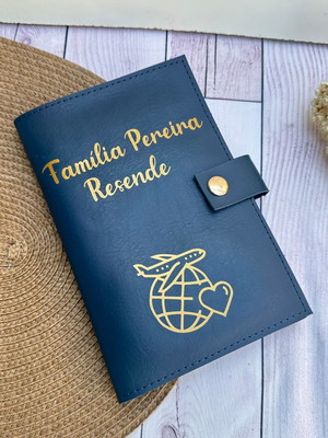 Porta passaporte família ?para 4 pasaportes?