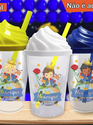 Copo chantilly personalizado pequeno príncipe mod. 2- 300 ml