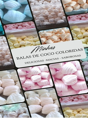 Bala de coco tradicionais colorida-1quilo