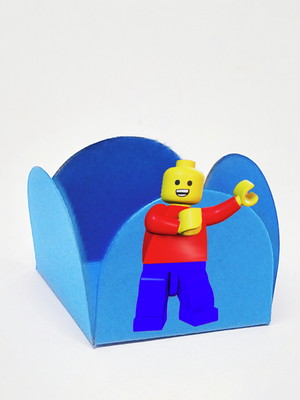Forminha para docinhos tema lego