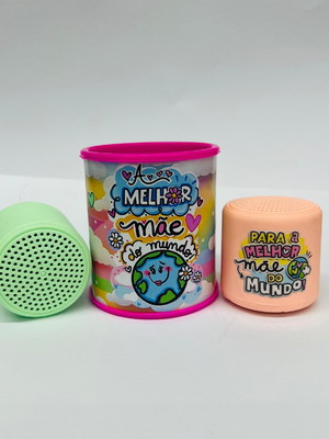 Dia das mães mini caixinha de som bluetooth