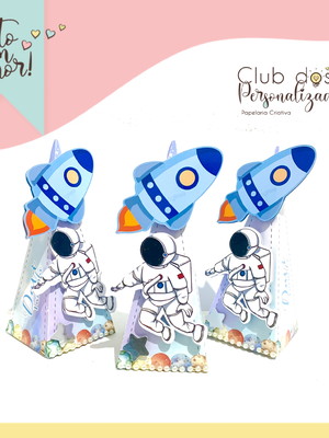 Cone pirâmide astronauta