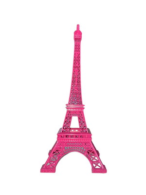 Mini torre eiffel de metal pink