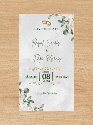 Save the date casamento