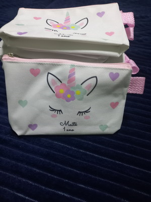 Necessaire lembrancinha unicórnio