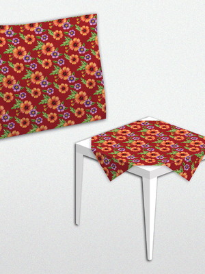 Toalha forro de mesa festa junina chita oxford 80cm fj08