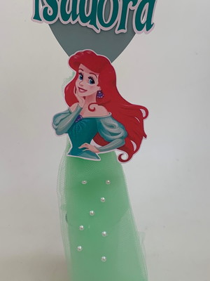 Centro de mesa princesas