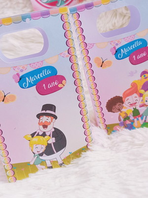Sacolinha surpresa personalizada mundo bita