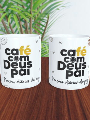 Caneca café com deus pai