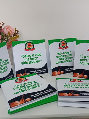Plaquinhas de mesa boteco samba e pagode