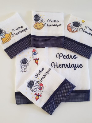 Kit fraldas tema personalizada - 05 peças