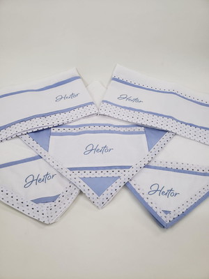 Kit fraldas de passeio personalizadas - 05 peças