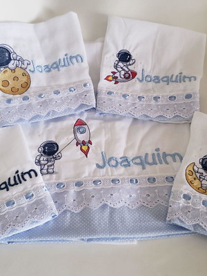 Kit fraldas tema personalizada - 05 peças