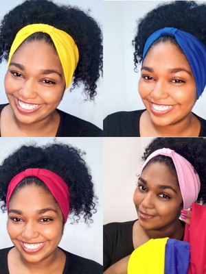 ( 5 unidades ) faixa turbante headband tiara turban bandana