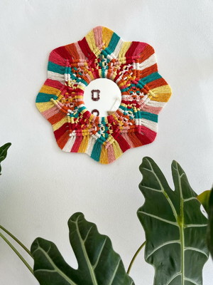 Mandala de macramê