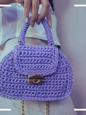 Bolsa de crochê