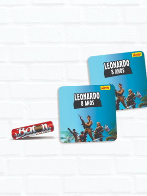 Adesivo para baton fortnite