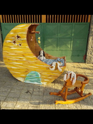Cama infantil lua