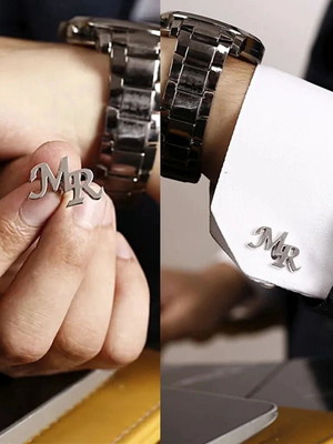 Abotoaduras personalizadas luxuosas