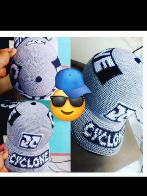 Bone de croche personslizado