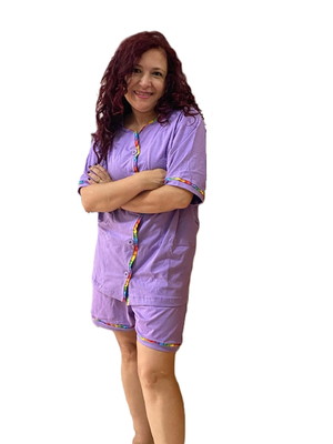 Pijama feminino curto pop it boutiquecatfamily gg(1 unidade)