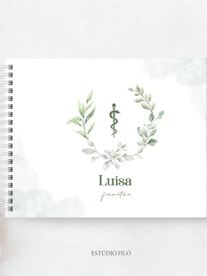 Livro de assinatura formatura