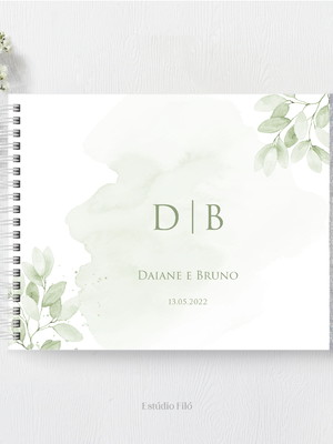Livro de assinatura casamento
