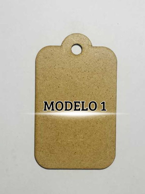 Kit 100 tags em mdf 3mm 4,5 cm decoração apliques