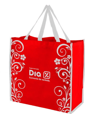 Sacola ecobag feita em nylon 600