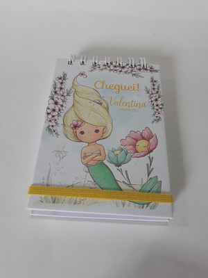 Caixa personalizada - kit bebê - sereia