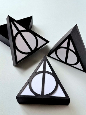 Caixa de relíquias harry potter