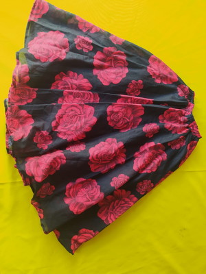 Camisa+ saia carimbo infantil