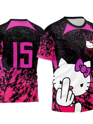 Arte vetor interclasse mod 170 - hello kitty